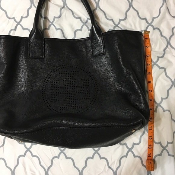 Tory Burch Black perforated handbag - Picture 8 of 8